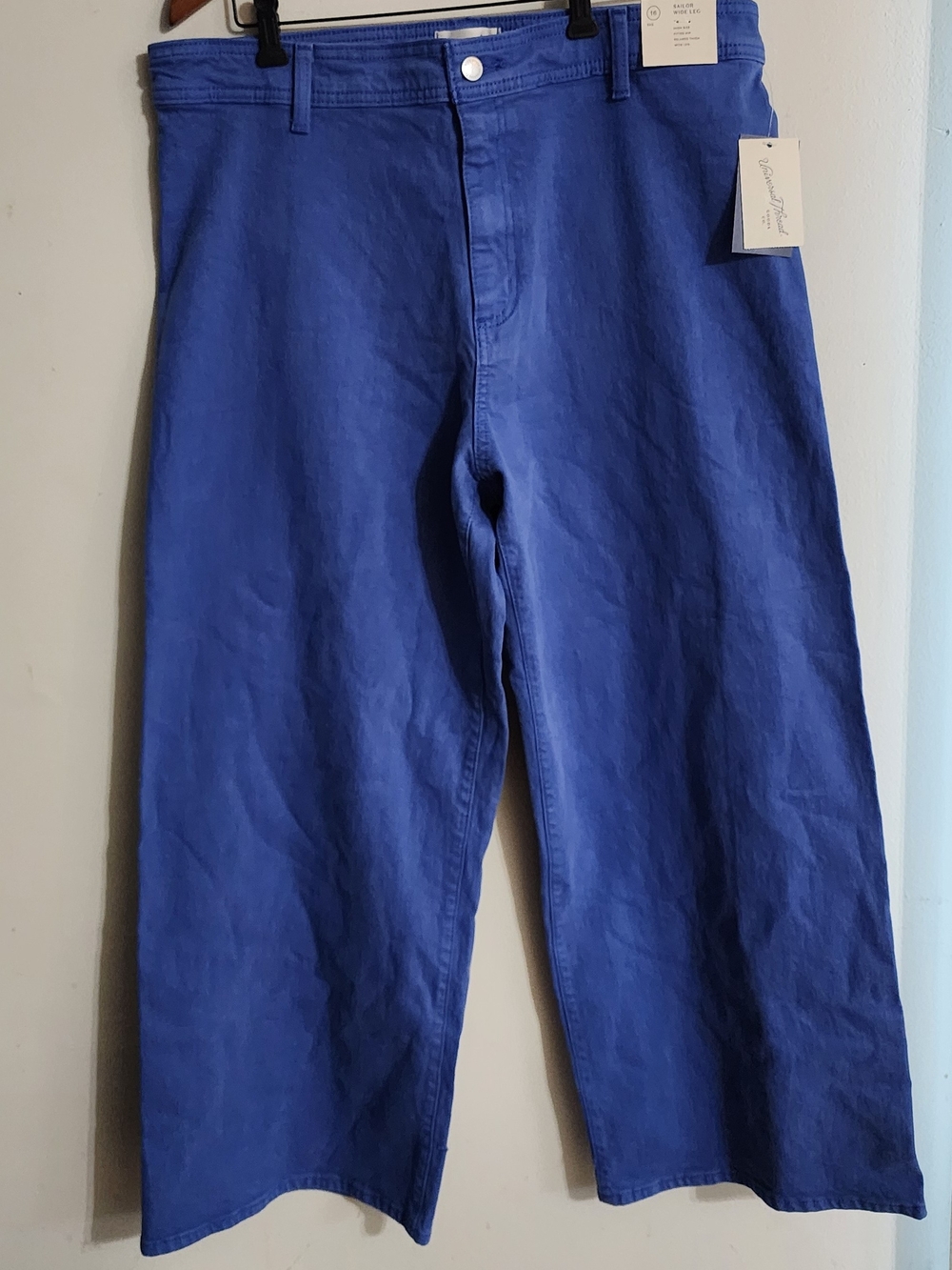 Universal Thread Blue Sailor Wide Leg Pants NWT Size 16
